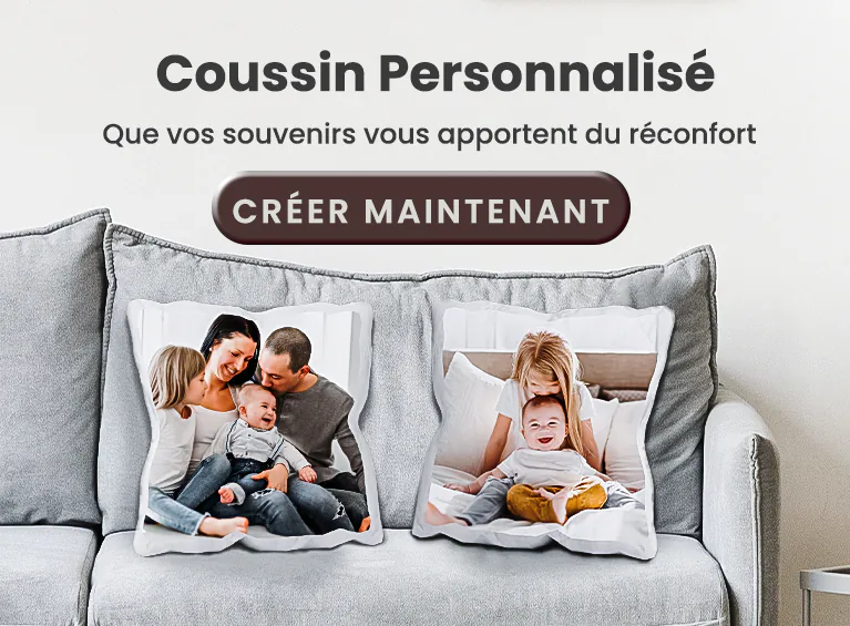 Housses de coussins personnalisée