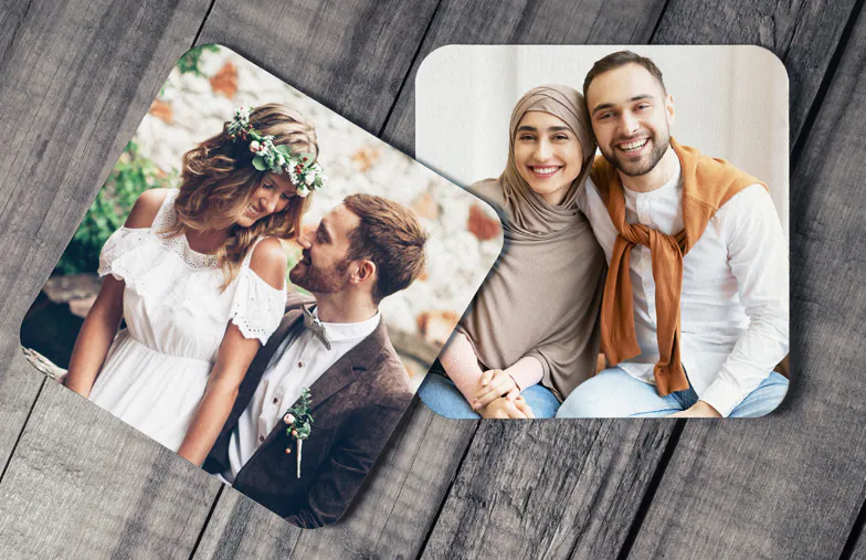 Sous verres photo